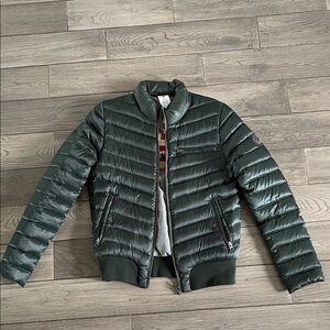 True Religion Dark Green Puffer Jacket